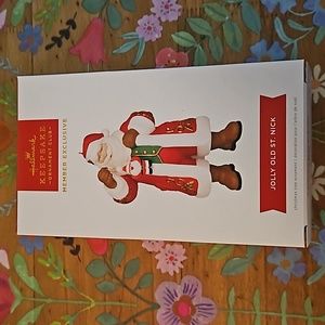 New Hallmark Ornament Santa